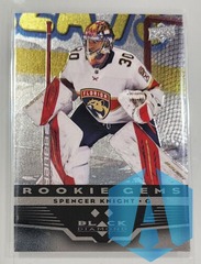2021-22 Upper Deck Black Diamond Rookie Gems Spencer Knight #BD-28